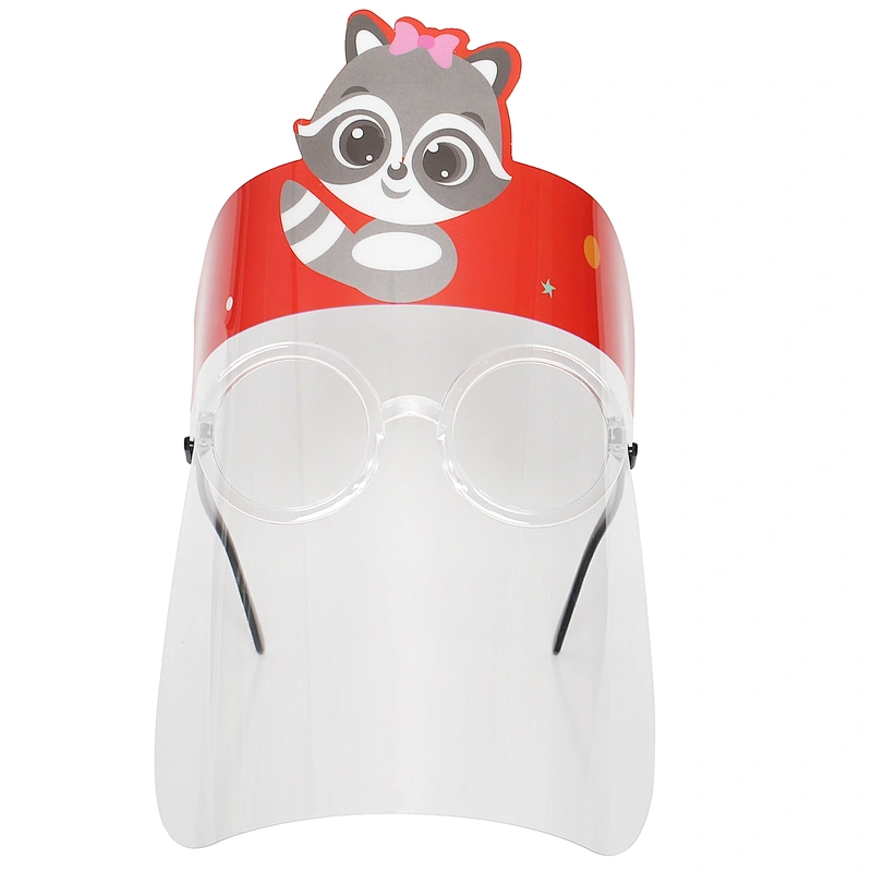 Kids Simple anti-fog faceshields anti-foam-oil-smoke transparent protection screen Children face shield
