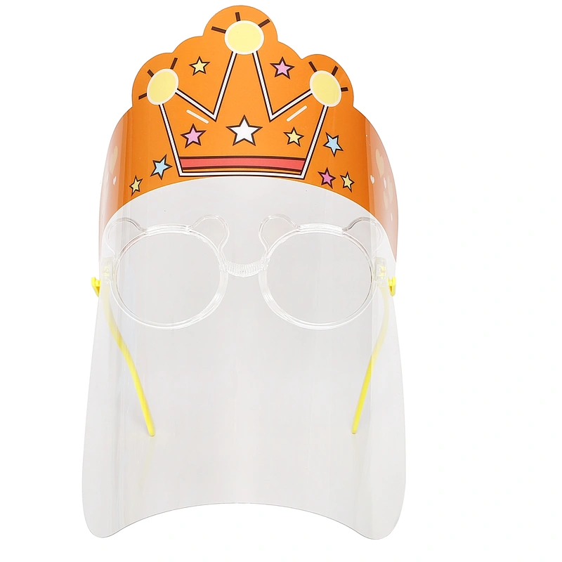 Kids Simple anti-fog faceshields transparent protection screen Kids Children face shield