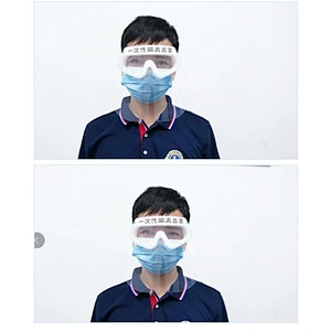 anti-fog medical face shield plastic transparent eye protection face+shield visors EN166
