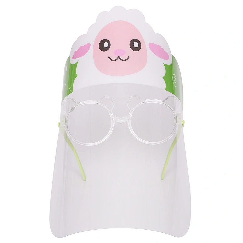Kids Simple anti-fog faceshields transparent protection screen Children face shield