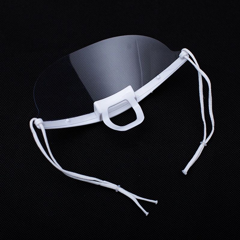 transparent clear protection plastic visors isolationmask anti-fog anti-spray face mouthmask