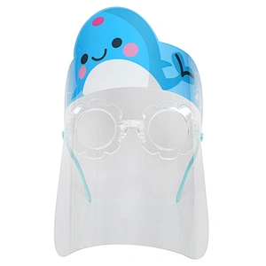 Children Simple multi-functional anti-fog faceshields anti-foam-oil-smoke transparent protection screen Kids face shield