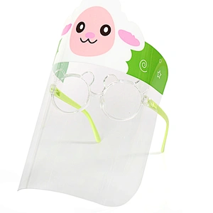 Kids Simple anti-fog faceshields transparent protection screen Children face shield
