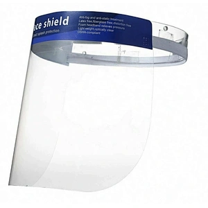 Simple multi-functional anti-fog faceshields anti-foam-oil-smoke transparent protection screen face shield