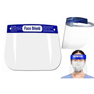 Simple multi-functional anti-fog faceshields anti-foam-oil-smoke transparent protection screen face shield