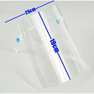 clear anti fog eye protection faceshield with glasses plastic eye protection transparent face shield visors EN166