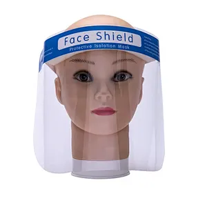 Simple multi-functional anti-fog faceshields anti-foam-oil-smoke transparent protection screen face shield