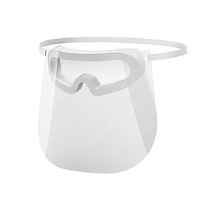 clear anti fog eye protection face shield plastic transparent faceshield visors EN166