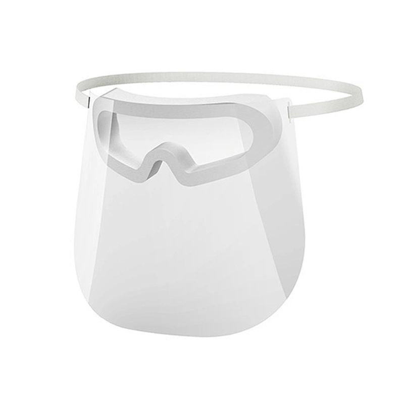 clear anti fog eye protection face shield plastic transparent faceshield visors EN166