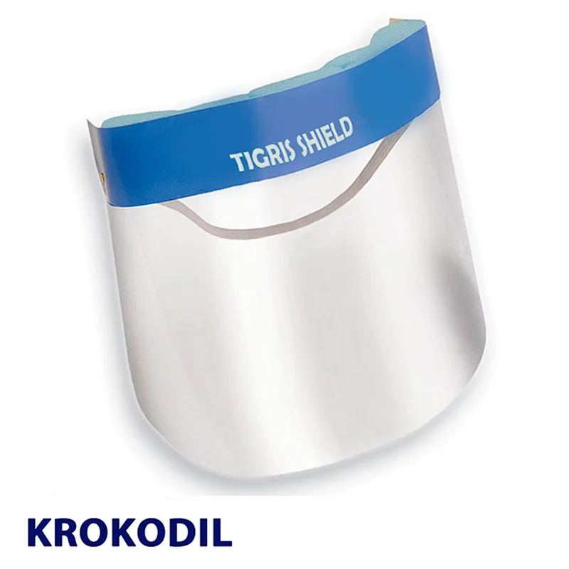 in stock anti-fog anti-spray transparent face shield for personal protection