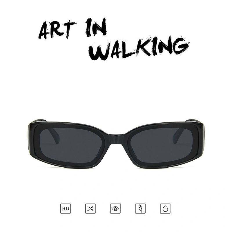 2021 newest big square frame hip hop celebrity sunglasses women men eyewear shade vintage sun glasses wholesale custom goggles