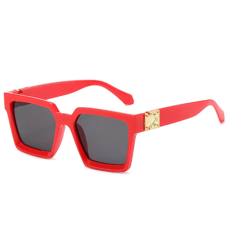 2021 newest fashion thick square big frame trendy sunglasses women men eyewear shade sun glasses wholesale custom goggles