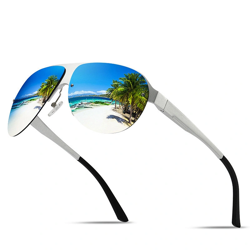 2021 newest fashion aluminum magnesium driving sunglasses polarized women men eyewear shade sun glasses wholesale custom goggles