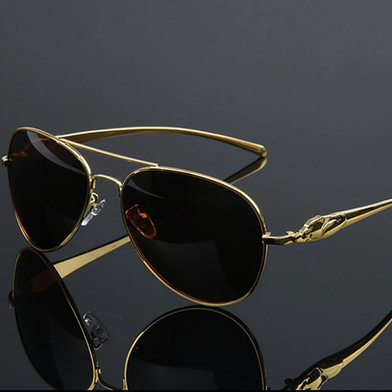 2021 newest fashion polarized oval metal Leopard leg sunglasses women men eyewear shade sun glasses wholesale custom goggles