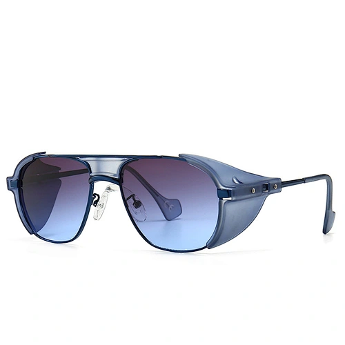 New modern retro sunglasses punk sand-proof sunglasses INS wind street shooting trendy sunglasses
