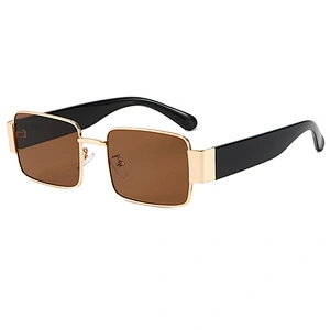 2021 newest fashion metal square celebrity sunglasses women men eyewear shade vintage sun glasses wholesale custom goggles