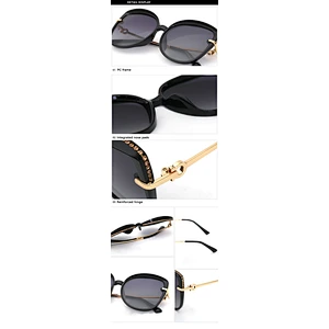 2021 newest fashion rhinestone cat eye sunglasses polarized women men eyewear shade vintage sun glasses wholesale custom goggles