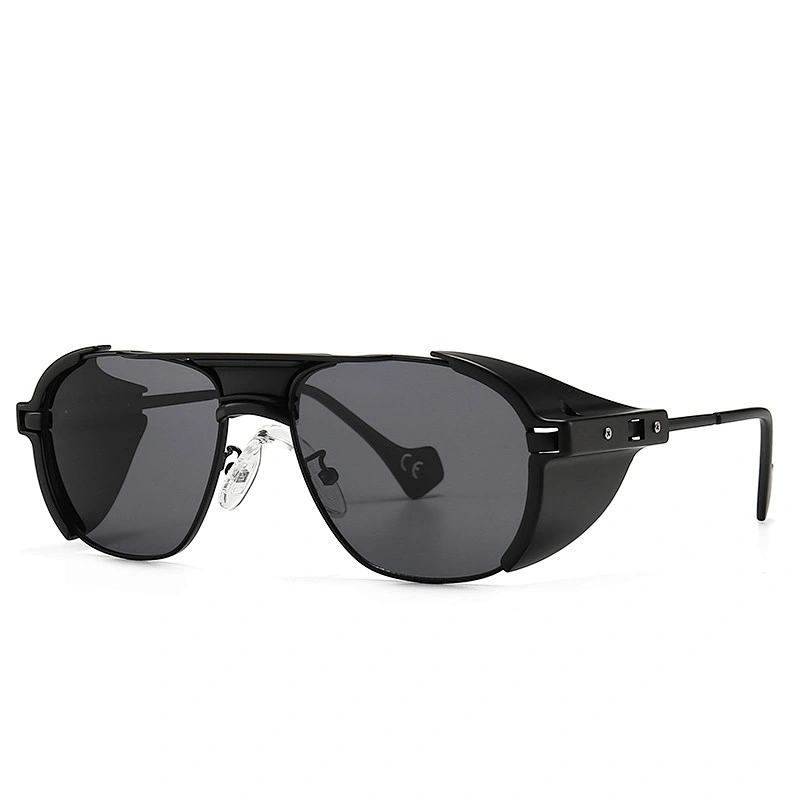 New modern retro sunglasses punk sand-proof sunglasses INS wind street shooting trendy sunglasses