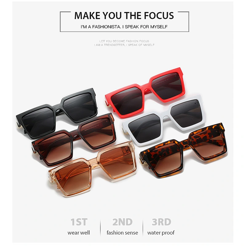 2021 newest fashion square frame celebrity sunglasses women men eyewear shade vintage sun glasses wholesale custom goggles