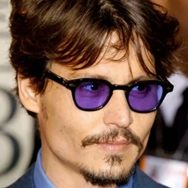2021 newest fashion stud round retro celebrity sunglasses women men eyewear shade vintage sun glasses wholesale custom goggles