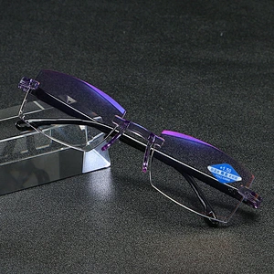 Hot selling anti blue light trendy designer optics chamfering reading glasses men women wholesale reader glasses frame