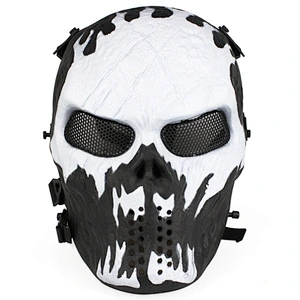 full face shiled skull protective face shield mask men and women cycling army fans real CS equipment Christmas mas