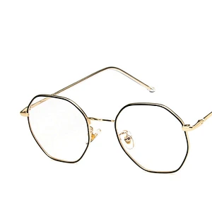 Metal polygon Irregular myopia retro glasses optical frame river wholesale women eyewear men eyeglasses design eye glasses