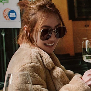 Retro metal big frame trendy celebrity optical frame river wholesale women eyewear men eyeglasses design eye glasses