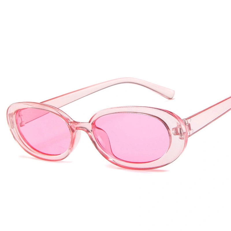 2021 newest fashion cows color oval small frame sunglasses women men eyewear shade vintage sun glasses wholesale custom goggles