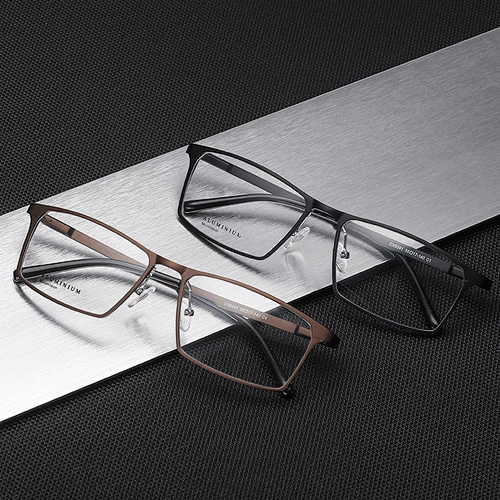 Anti blue light aluminum magnesium square optical frame river wholesale myopia women eyewear men eyeglasses design eye glasses