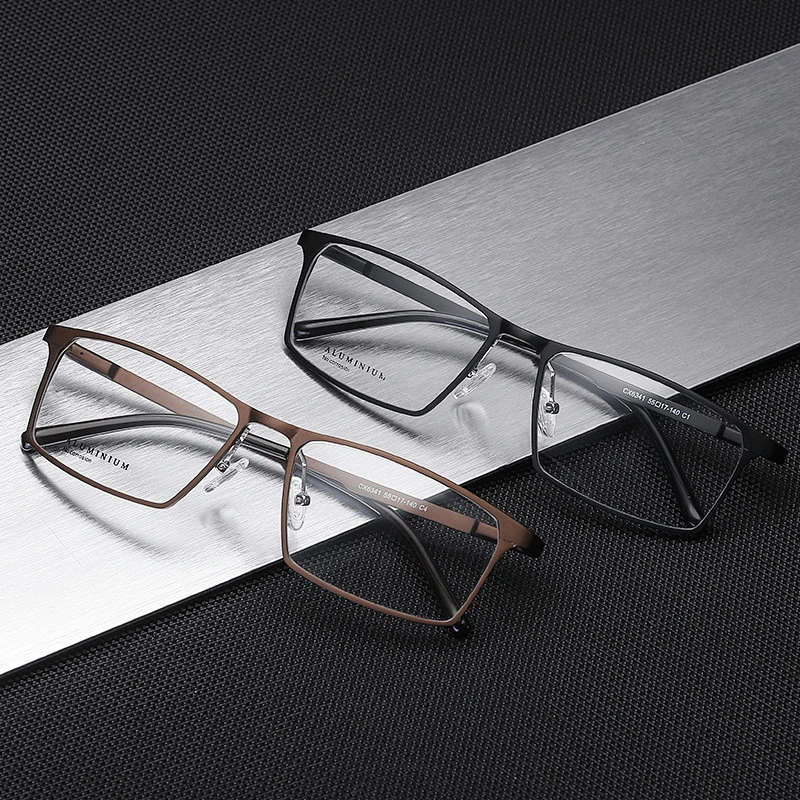 Anti blue light aluminum magnesium square optical frame river wholesale myopia women eyewear men eyeglasses design eye glasses