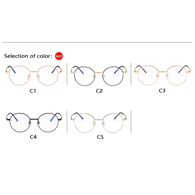 Round small frame metal retro glasses optical frame river wholesale women eyewear men eyeglasses design eye glasses