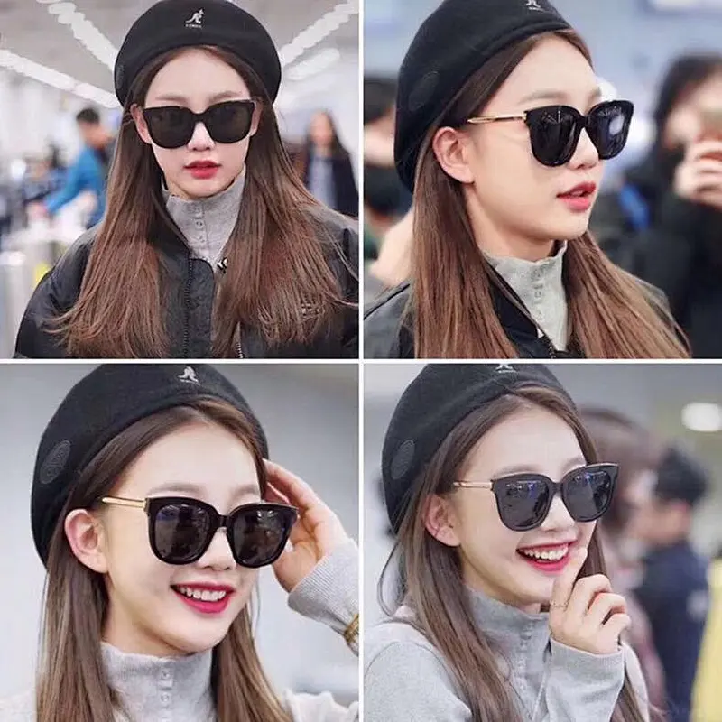 2021 newest fashion big frame trendy sunglasses women men eyewear shade vintage sun glasses wholesale custom goggles