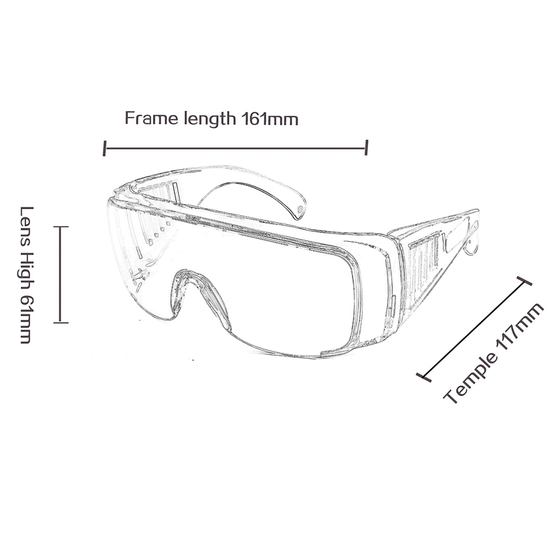 Anti fog Anti spray safety glasses eye protection stylish protective Z87.1 EN166 PPE protective glasses manufacturers  goggles