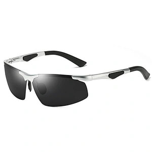 2021 newest aluminum magnesium half-rim sport sunglasses polarized women men eyewear shade sun glasses wholesale custom goggles