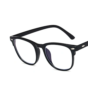 Blue light blocking retro square big frame trendy optical frame river wholesale women eyewear men eyeglasses design eye glasses