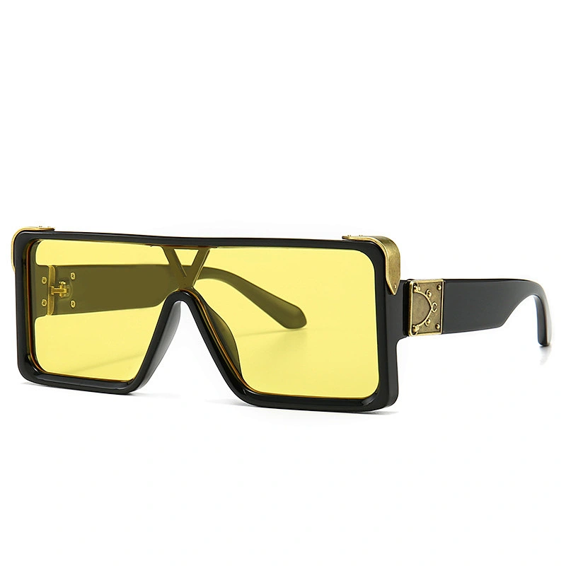 Foreign trade cross-border hot style sunglasses men street shooting ins net red model square sunglasses women