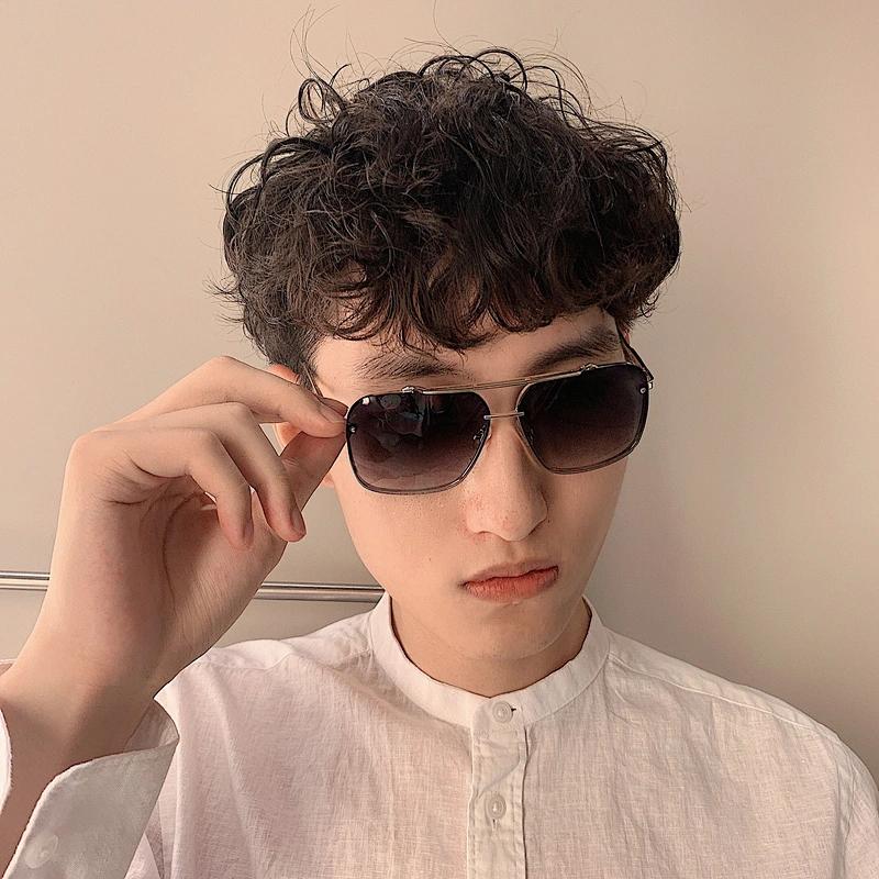 2021 newest fashion metal square frame retro sunglasses women men eyewear shade vintage sun glasses wholesale custom goggles