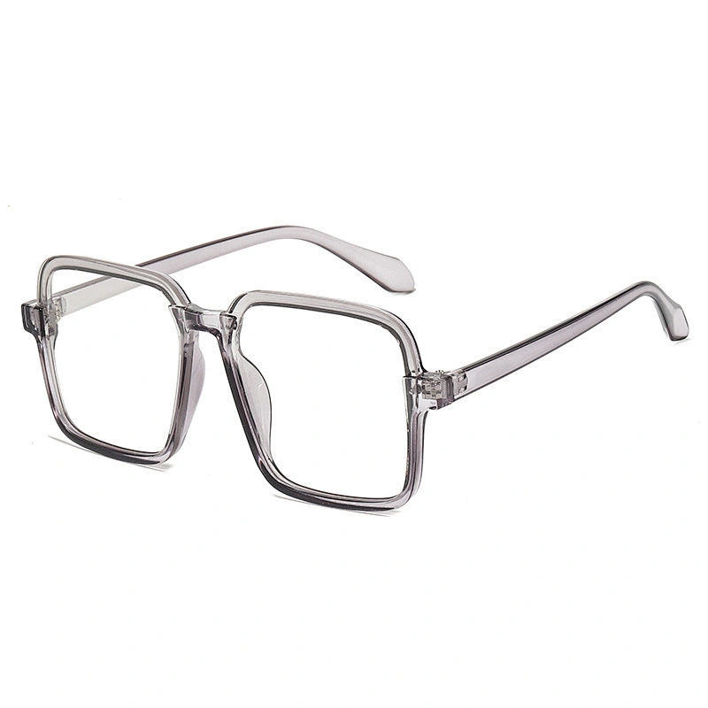 New finished flat light anti-blue glasses color changing sunglasses retro big name couple square sunglasses