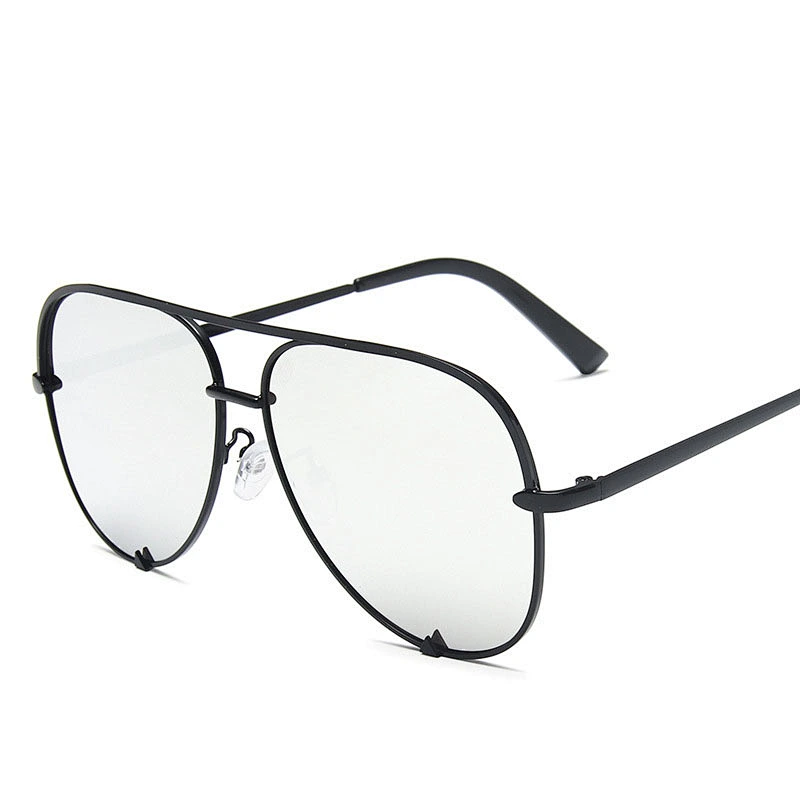 2021 newest fashion double beam oval sunglasses women men eyewear shade vintage sun glasses wholesale custom goggles