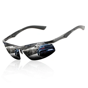 2021 newest fashion aluminum magnesium sport sunglasses polarized women men eyewear shade sun glasses wholesale custom goggles