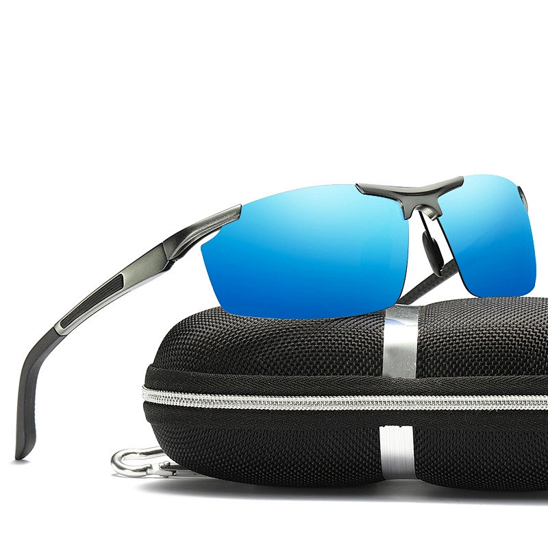 2021 newest fashion aluminum magnesium sport sunglasses polarized women men eyewear shade sun glasses wholesale custom goggles