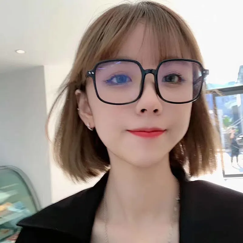 Anti blue light glasses river square big retro frame optical frames wholesale women eyewear men eyeglasses design eye glasses