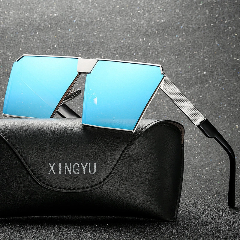2021 newest fashion square big frame colorful sunglasses polarized women men eyewear shade sun glasses wholesale custom goggles