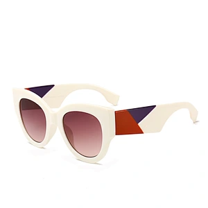 2021 newest fashion ladies round frame trendy sunglasses women men eyewear shade vintage sun glasses wholesale custom goggles