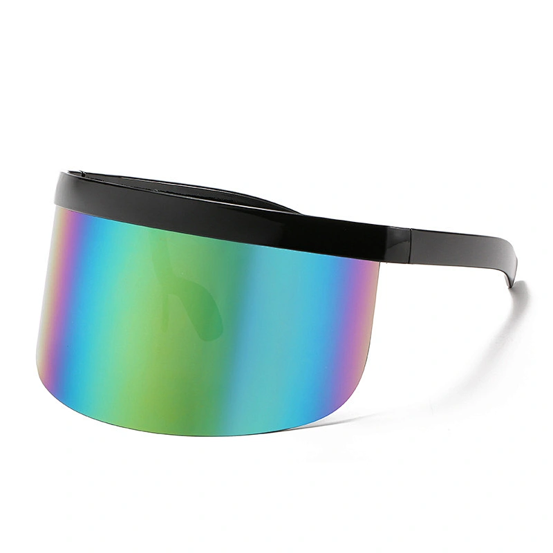 Colorful Face Shield Mask Stylish Laser Half FaceShield Transparent Face Shield Guard Mask Face Screen Shield