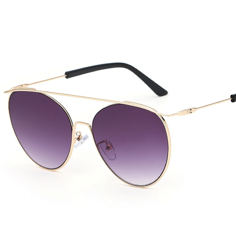Anti-UV 2021 newest fashion metal  trendy metal sunglasses women men eyewear shade sun glasses wholesale custom goggles