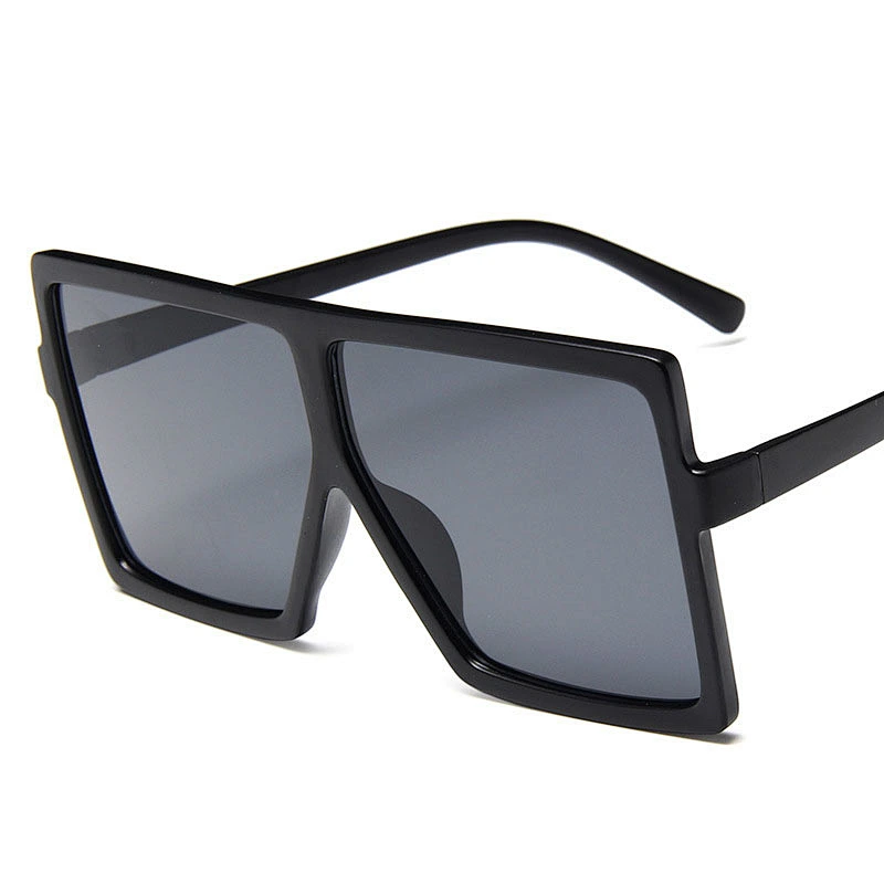 2021 newest fashion oversize metal hinge  square sunglasses women men eyewear shade vintage sun glasses wholesale custom goggles