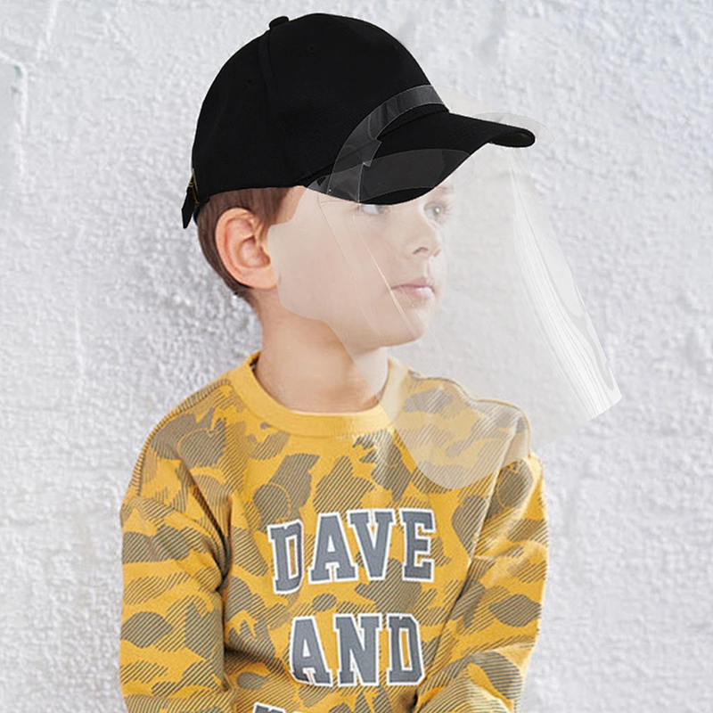 Transparent dust proof face shield for adults face shield anti-fog epidemic protection face shield can be customized printing