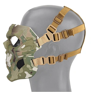 2020 Anti-dust Face shield Mask Scary Skeleton ShieldMask Adult Simple Skull ShieldMask Halloween
